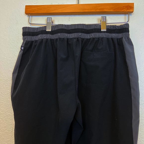Fabletics Windsor Jogger Sweatpants Black Gray Medium - Picture 5 of 8